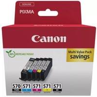Canon PGI-570/CLI-571 PGBK/C/M/Y/BK Multi-Pack - 0 Canon PGI-570/CLI-571 PGBK/C/M/Y/BK Multi-Pack - 0