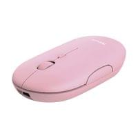 TRUST Puck Wireless &amp;amp; BT Rechargeable Mouse Pink