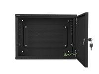 Lanberg rack cabinet 19&amp;quot; wall-mount 4U+3u/540x200... - 13