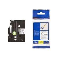 Brother TZe-FX221 Tape, Black on White, Flexible, 9mm, 8m - 1