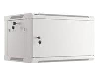 Lanberg rack cabinet 19&amp;quot; wall-mount 6U/600x450 for... - 1
