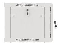 Lanberg rack cabinet 19&amp;quot; wall-mount 6U/600x450 for... - 3