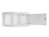 Lanberg rack cabinet 19&amp;quot; wall-mount 6U/600x450 for... - 8