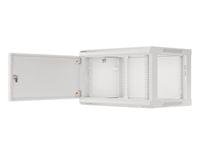 Lanberg rack cabinet 19&amp;quot; wall-mount 6U/600x450 for... - 10