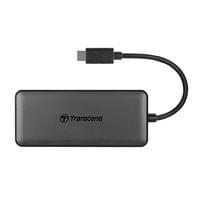 Transcend 3-Port Hub, 1-Port PD, SD/MicroSD Reader, USB...