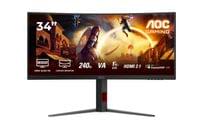 AOC CU34G4Z, 34&amp;quot; Curved 1500R, VA, WLED, 3440x1440@240Hz,... - 1