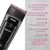 Beurer MN5X hair clipper, 7 Attachments, 6 adjustable... - 8