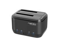Natec HDD Docking Station Kangaroo Dual SATA USB 3.0 - 0