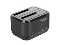 Natec HDD Docking Station Kangaroo Dual SATA USB 3.0 - 4