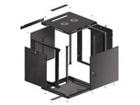 Lanberg rack cabinet 19&amp;quot; wall-mount 12U/600x600 for... - 9
