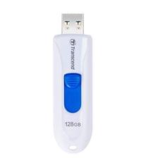 Transcend 128GB, USB3.1, Pen Drive, Capless, White - 1