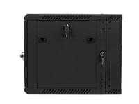 Lanberg rack cabinet 19&amp;quot; double-section wall-mount 9U /... - 4