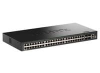 D-Link 48 Ports GE + 4 Ports 10G SFP+ Smart Managed Switch - 2
