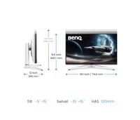 BenQ MOBIUZ EX321UX, 31,5&amp;quot;, Mini LED, IPS, 3840x2160 4K... - 4