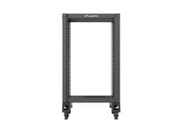 Lanberg open rack 19&amp;quot; 18U 600x800 black - 2