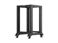 Lanberg open rack 19&amp;quot; 18U 600x800 black - 4