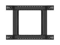 Lanberg open rack 19&amp;quot; 18U 600x800 black - 6
