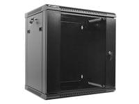 Lanberg rack cabinet 19&amp;#039;&amp;#039; wall-mount 12U / 600x450 for... - 1