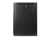 Lanberg rack cabinet 19&amp;#039;&amp;#039; wall-mount 12U / 600x450 for... - 4
