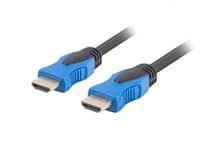 Lanberg HDMI M/M V2.0 cable 4K 3m CU, black