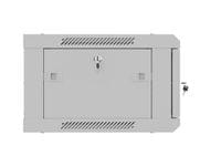Lanberg rack cabinet 19&amp;quot; wall-mount 4U / 600x450 for... - 2