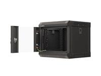 Lanberg rack cabinet 10&amp;quot; wall-mount 4U/300x300 (flat... - 4