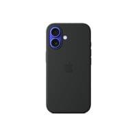 Apple iPhone 16 Plus Silicone Case with MagSafe - Black - 1