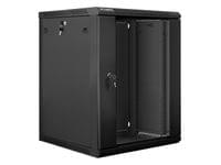 Lanberg rack cabinet 19&amp;quot; wall-mount 15U / 600x600 for... - 1