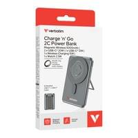 Verbatim Charge &amp;#039;n&amp;#039; Go 2C Power Bank Magnetic Wireless... - 10