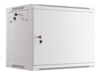 Lanberg rack cabinet 19&amp;quot; wall-mount 9U/600x450 for... - 1