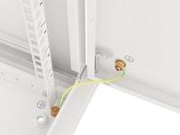 Lanberg rack cabinet 19&amp;quot; wall-mount 9U/600x450 for... - 4