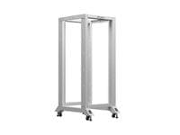 Lanberg open rack 19&amp;quot; 27U  600x800, grey - 1
