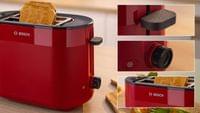 Bosch TAT2M124, MyMoment Compact toaster, 950 W, Auto... - 4