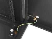 Lanberg rack cabinet 19&amp;quot; wall-mount 9U/600x600 for... - 3