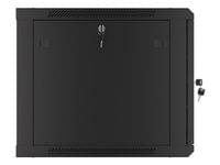 Lanberg rack cabinet 19&amp;quot; wall-mount 9U/600x600 for... - 5