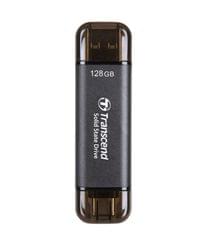 Transcend 128GB, External SSD, ESD310C, USB 10Gbps, Type... - 1
