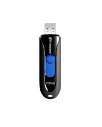Transcend 128GB, USB3.1, Pen Drive, Capless, Black - 1