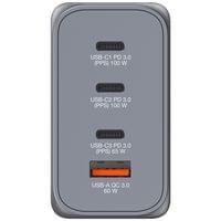 Verbatim GNC-200 GaN Charger 4 Port 200W USB A/C (EU/UK/US) - 2