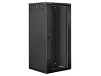 Lanberg rack cabinet 19&amp;quot; wall-mount 27U / 600x600 for... - 1