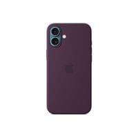 Apple iPhone 16 Plus Silicone Case with MagSafe - Plum - 1
