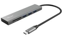 TRUST Halyx Fast USB-C Hub &amp;amp; Card Reader