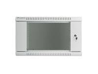 Lanberg rack cabinet 19" wall-mount 6U / 600x450 for... - 2