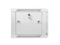 Lanberg rack cabinet 19&amp;quot; wall-mount 6U / 600x450 for... - 3
