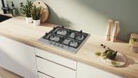 Bosch PGH6B5K90, SER4, Gas hob, 4 zones, Cast iron pan... - 3