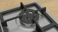 Bosch PGH6B5K90, SER4, Gas hob, 4 zones, Cast iron pan... - 4