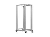 Lanberg open rack 19&amp;quot; 32U  600x1000, grey - 1