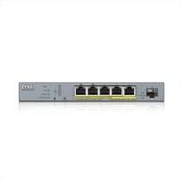 ZyXEL GS1350-6HP, 6 Port managed CCTV PoE switch, long...
