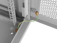 Lanberg rack cabinet 19&amp;quot; wall-mount 12U/600x450 with... - 3