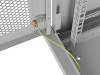 Lanberg rack cabinet 19&amp;quot; wall-mount 12U/600x450 with... - 4