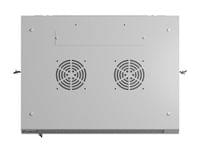 Lanberg rack cabinet 19&amp;quot; wall-mount 12U/600x450 with... - 10